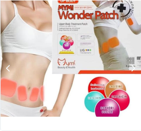 Parches Adelgazantes Abdomen Brazos Cara