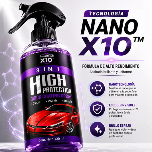 SPRAY RECUBRIMIENTO CERAMICO 3 EN 1: HIGH PROTECTION
